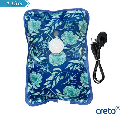 CRETO Winter Care Pain-Reliever Gel, Electric 1 L Hot Water Bag(Multicolor)