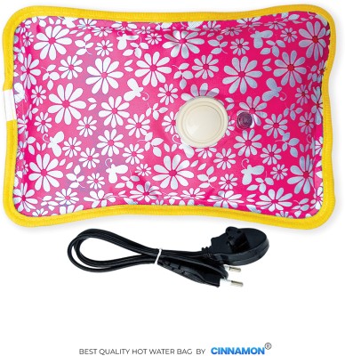 Cinnamon Auto Cut Off (Heating Bag/Gel Heat-Pouch) Pain Reliever Electric 1 L Hot Water Bag(Multicolor)