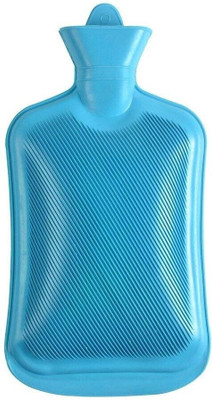 CRESCENT New Hot Water Bottle/ Heating Pad for Body Pain Relief Non Electric 1 L Hot Water Bag(Blue)