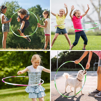 FITFIX Helix Dual Colour Spiral DWH-3602 Hula Hoop(Diameter - 90 cm)