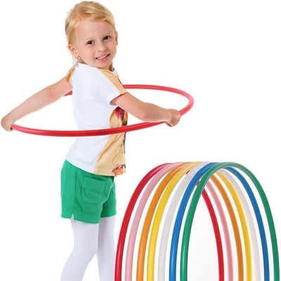 FITFIX Fusion Welded Hula Hoop 18 Inches Diameter Pack of 1 Pcs Hula Hoop(Diameter - 45 cm)