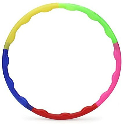 PROSPO Plastic Hula Hoop, Exercise Ring for Fitness with 50 cm Diameter Hula Hoop(Diameter - 50 cm)