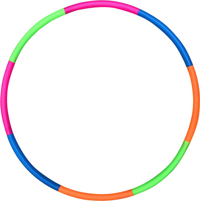 Daily Fest Kids Exercise Hoop Adjustable Size Hula Rings for Sports Exercise Playing 32Inch Hula Hoop(Diameter - 86.36 cm)