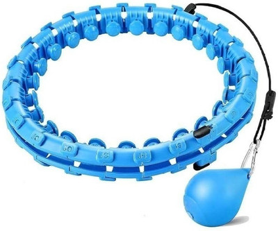 Votvy Fitness Massage Abdomen Exerciser, Waist Trainer with Auto Spinning Ball Hula Hoop(Diameter - 1 cm)