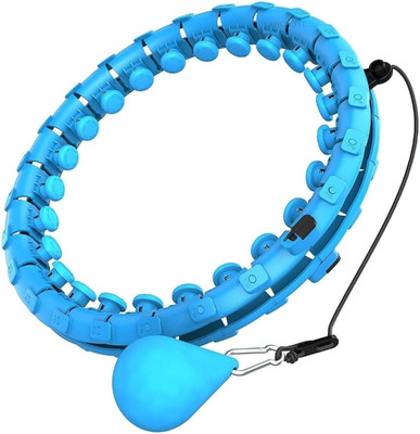 LAFILLETTE Fitness Abdomen Exerciser, Waist Trainer With Auto Spinning Ball Hula Hoop Hula Hoop(Diameter - 140 cm)