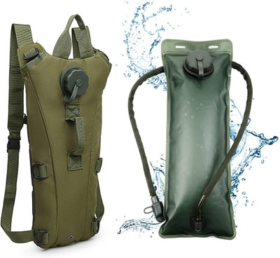 Linist Tactical Water Hydration Pack Backpack Hydration Carrier Backpack (3 L) Hydration Pack