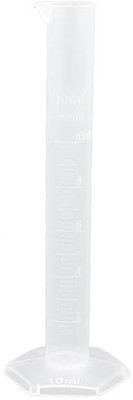 wkm Measuring Cylinder 10ml Pack of 24 | Polypropylene Hydrometer