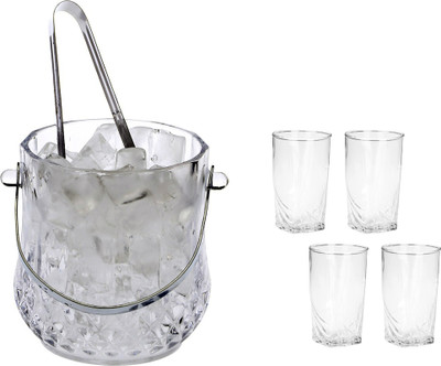 AFAST 1 L Glass A35 Ice Bucket(Clear)