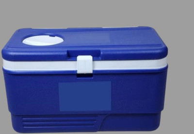 3D METRO SUPER STORE 50 L Plastic Insulated Chiller Ice Box 50 Ltr Vent Lid + Tap-35 Ice Bucket