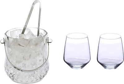 AFAST 1 L Glass A21 Ice Bucket(Clear)