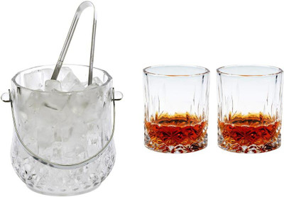 Somil 1000 L Glass B-3 Ice Bucket(White)