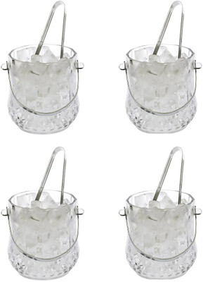 1st Time 1000 L Glass S-6 Ice Bucket(White)