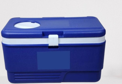 3D METRO SUPER STORE 50 L Plastic Insulated Chiller Ice Box 50 Ltr Vent Lid + Tap-28 Ice Bucket