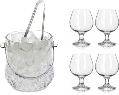 AFAST 1 L Glass A28 Ice Bucket(Clear)