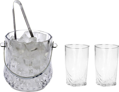 AFAST 1 L Glass A11 Ice Bucket(Clear)