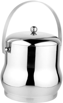 Shilp Shreshth 1.5 L Steel Bottom belly ice bucket Ice Bucket(Steel)