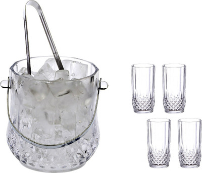 AFAST 1 L Glass A41 Ice Bucket(Clear)