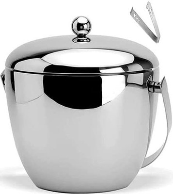 SR GLOBAL 1.5 L Steel Apple Ice Bucket(Steel)