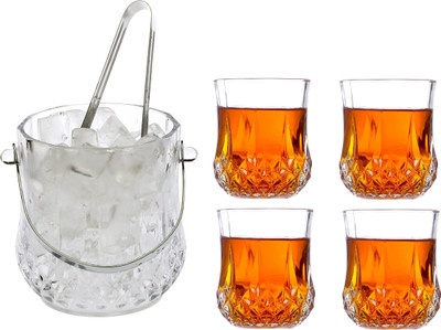 AFAST 1 L Glass A49 Ice Bucket(Clear)
