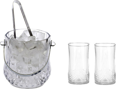 AFAST 1 L Glass A12 Ice Bucket(Clear)