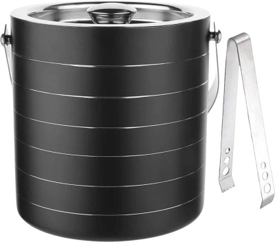 Jaity 1.5 L Steel JE24080 Ice Bucket(Black)