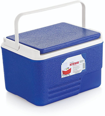 Aristo Insulated Chiller Ice Box | Travel Party Bar Ice Cubes | Cold Drinks | Medical Ice Cooling Box(Blue, 6 L)