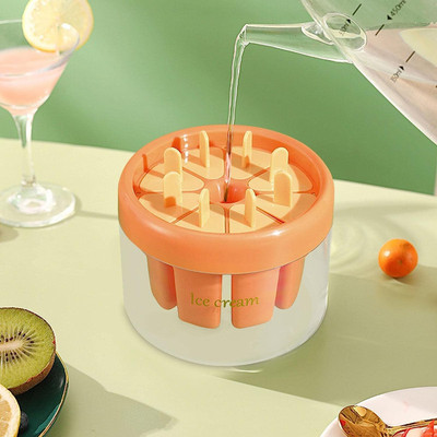 HOMETIC 60 ml Manual Ice Cream Maker(Orange)