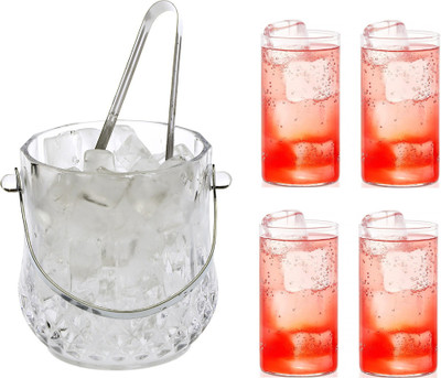 AFAST 1 L Glass A43 Ice Bucket(Clear)