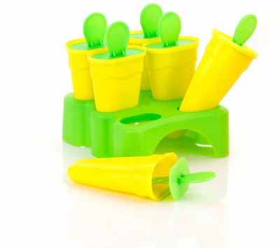 Aalok 80 ml Manual Ice Cream Maker(Yellow)