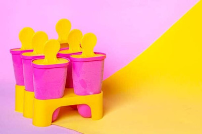 Top Trick 50 ml Manual Ice Cream Maker(Pink)