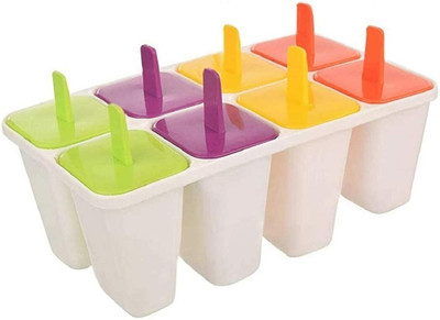 Uratech Multicolor Plastic Ice Cube Tray(Pack of1)