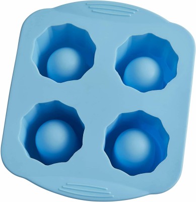 PAVITYAKSH Multicolor Silicone Ice Cube Tray(Pack of1)