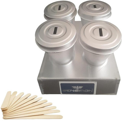 Sensimon 80 ml Manual Ice Cream Maker(Silver)