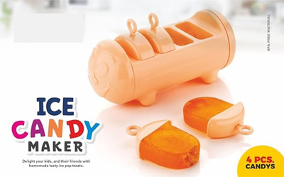 Analog Kitchenware 100 ml Manual Ice Cream Maker(Orange)