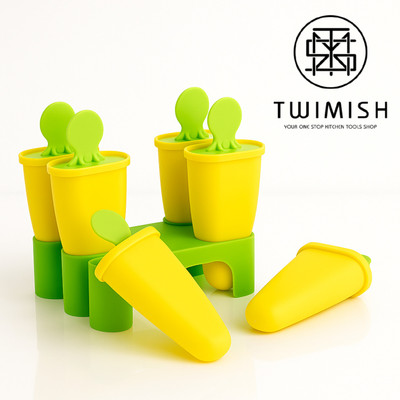 Twimish 120 ml Manual Ice Cream Maker(Green, Yellow)