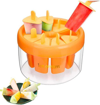 ASHA ENTERPRISE 100 ml Manual Ice Cream Maker(Orange, Green)