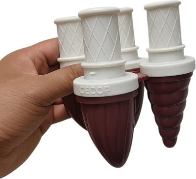 ABC 50 ml Manual Ice Cream Maker(Brown)
