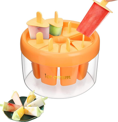 REVATAKG 500 ml Manual Ice Cream Maker(Orange)