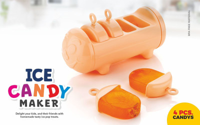 Top Trick 40 ml Manual Ice Cream Maker(Multicolor)