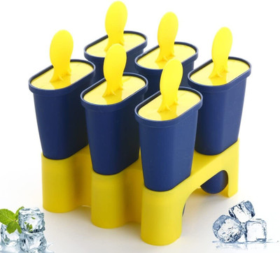 Top Trick 60 ml Manual Ice Cream Maker(Blue, Yellow)