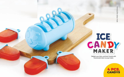 Raghunandan 60 ml Manual Ice Cream Maker(Blue)