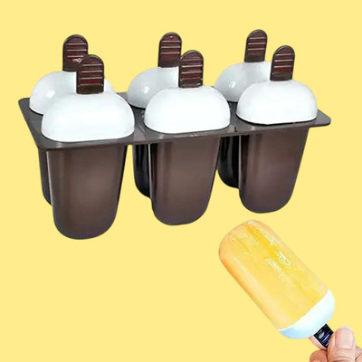 NEWSPARSH 50 ml Manual Ice Cream Maker(Brown)