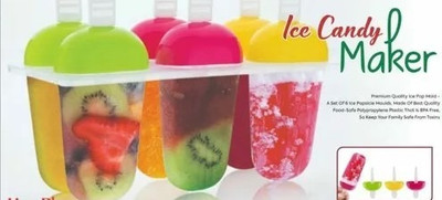 C7Gangani 200 ml Manual Ice Cream Maker(Multicolor)