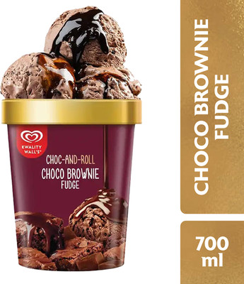 Kwality Wall's Choco Brownie Fudge Tub(700 ml)