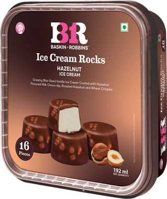 Baskin Robbins Hazelnut Rocks Ice Cream(192 ml)