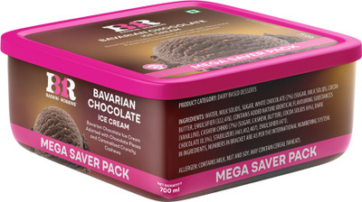 Baskin Robbins Bavarian Chocolate Ice Cream Tub(700 ml)