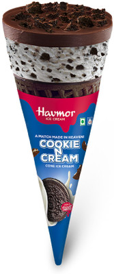 HAVMOR ICE CREAM Chocolate Cookies N Cream [Cone](110 ml)