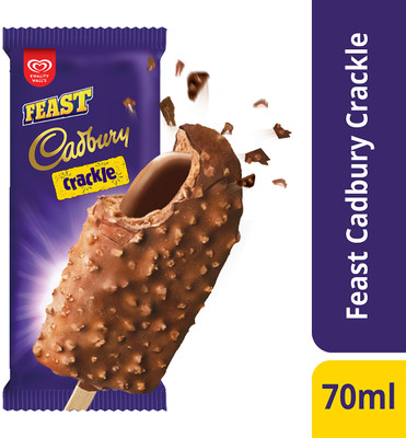 Kwality Wall's Chocolate Feast Cadbury Crackle(70 ml)