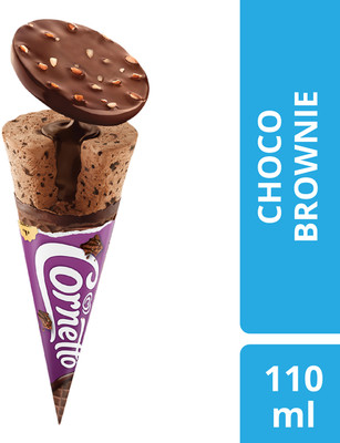 Kwality Walls Choco Brownie Cornetto(110 ml)