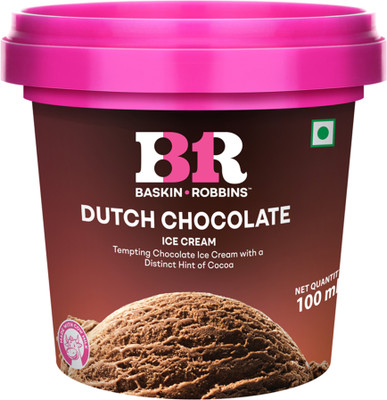 Baskin Robbins Chocolate Dutch Chocolate Ice Cream Cup(100 ml)
